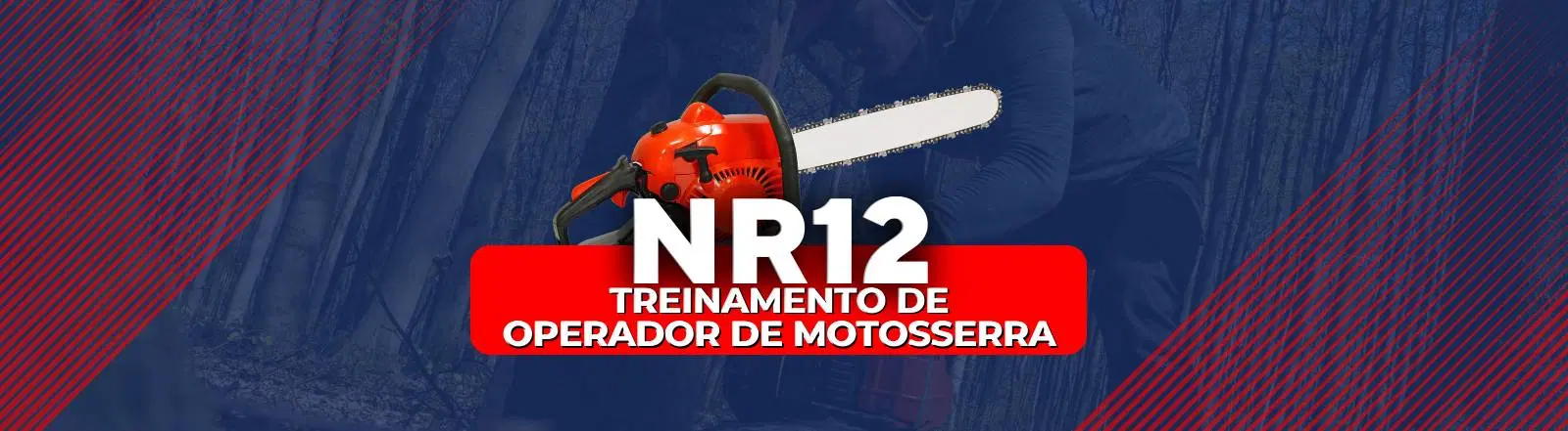 NR 12 - Treinamento de Operador de Motosserra